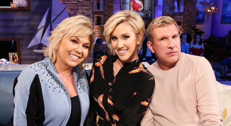 Julie Chrisley, Savannah Chrisley, and Todd ChrisleyVivian Zink/NBC/Getty Images