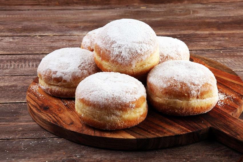 Pączki z budyniem