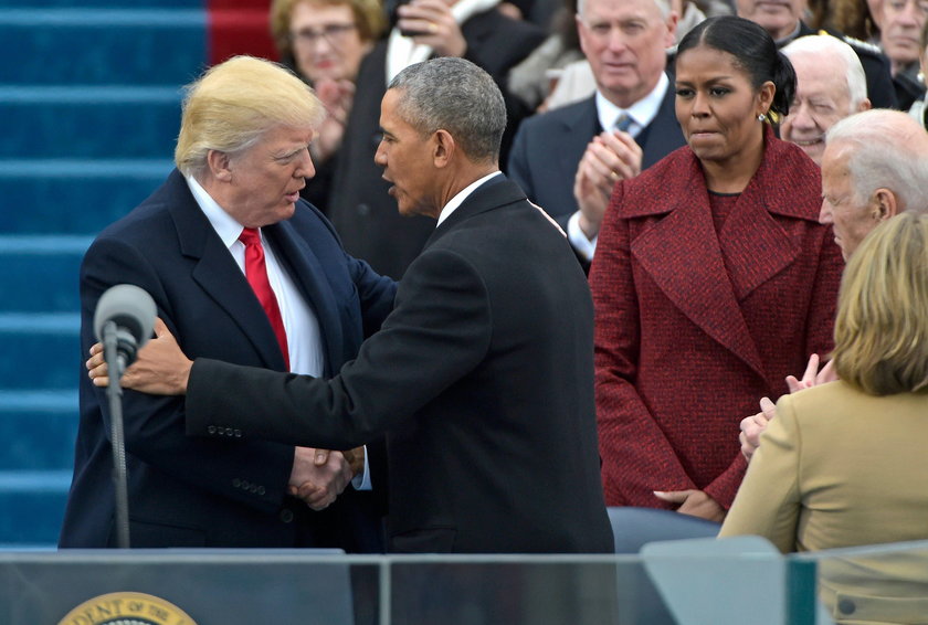 Barack Obama i Donald Trump