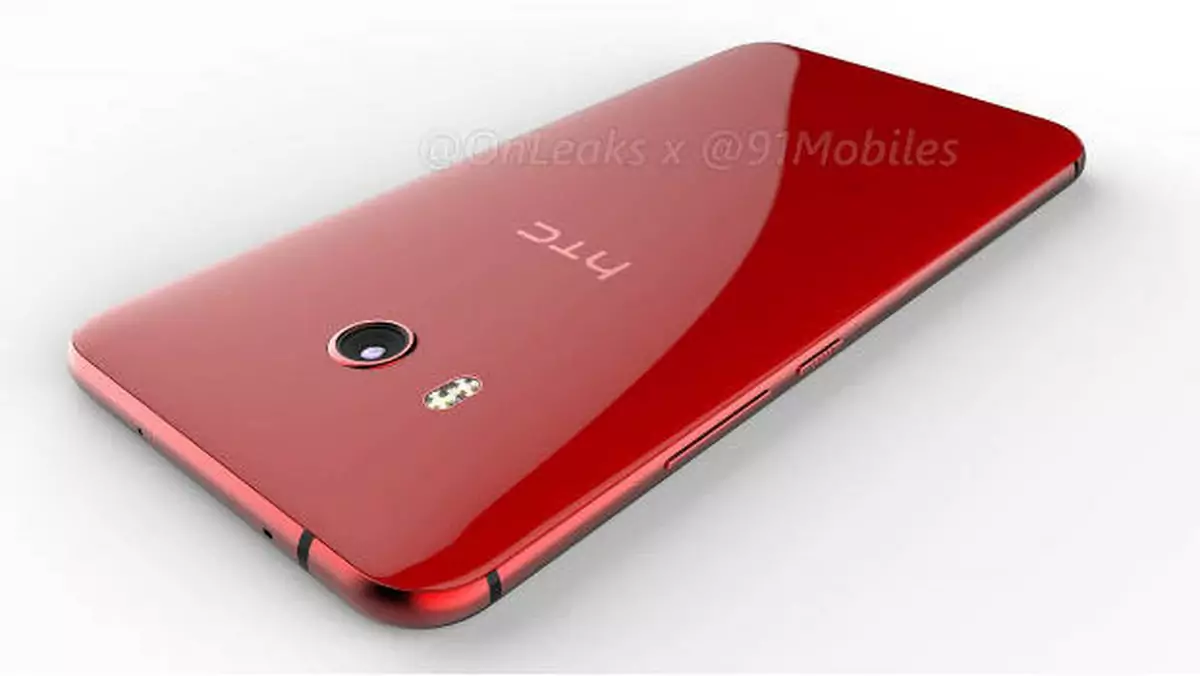 HTC U 11 ujawnia wygląd na renderach Onleaks (wideo)