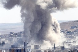 kobane, państwo islamskie, syria, atak