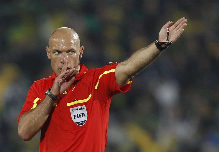 Howard Webb ma szansę posędziować finał mistrzostw świata w RPA