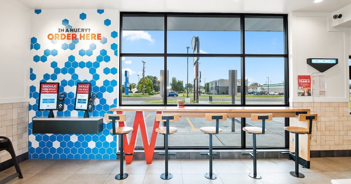 Take a look inside Wendy's techfocused newlook restaurants. To