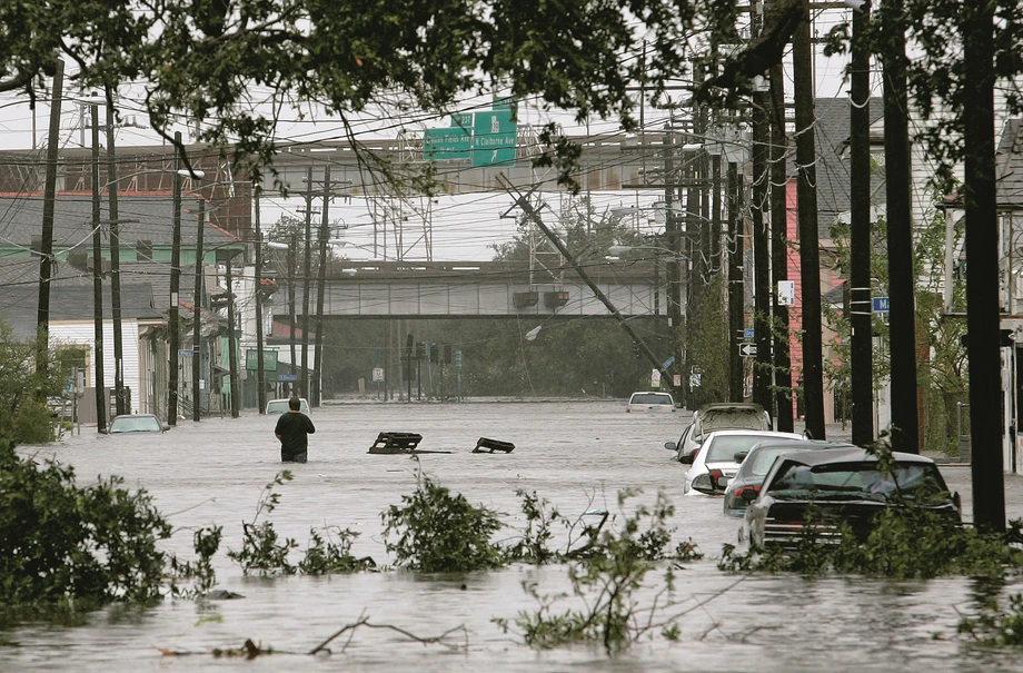 Huragan Katrina, który w 2005 r. mocno uderzył w Nowy Orlean, pokazał próbkę tego, jak mogą wyglądać skutki zmian klimatycznych