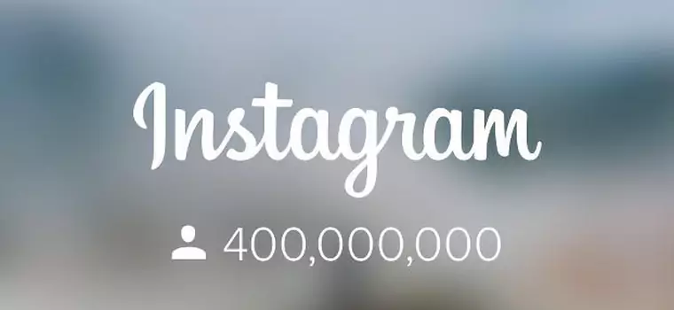 Instagram ma już 400 mln aktywnych użytkowników w miesiącu