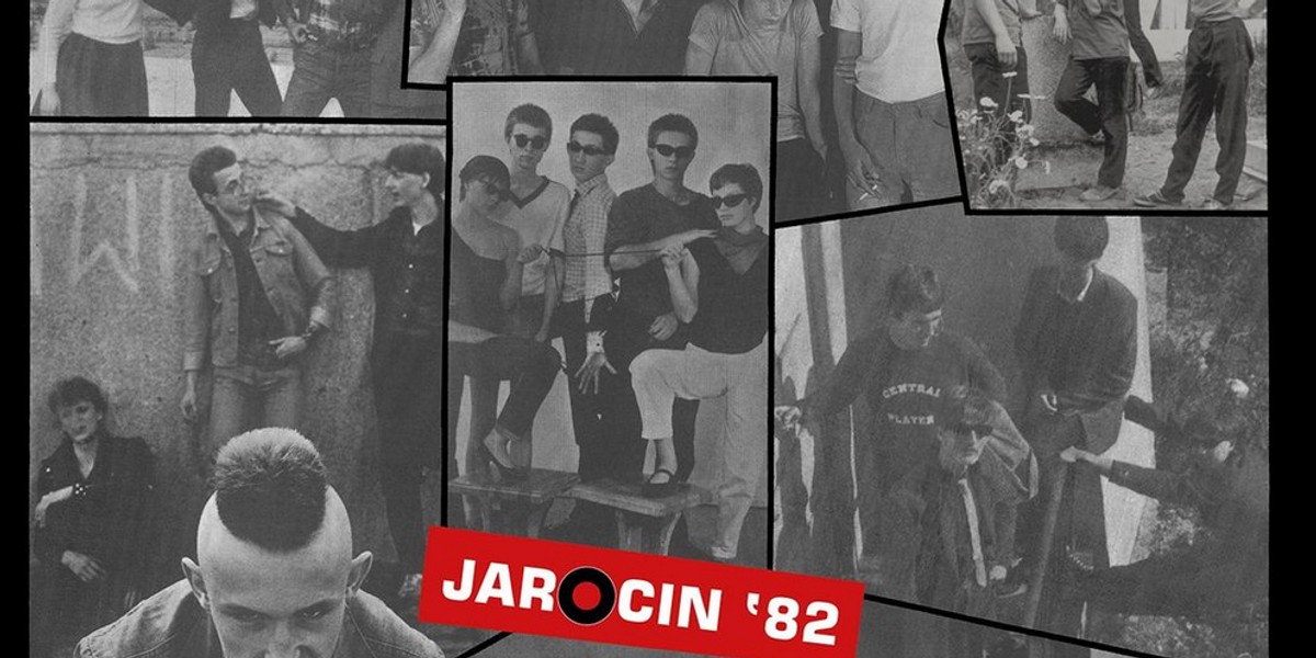 "Jarocin'82". Okładka płyty.