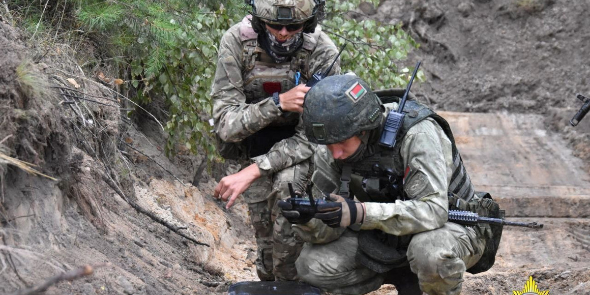 Tuż przy polskiej granicy wagnerowcy ćwiczą operację wkroczenia na terytorium naszego kraju.