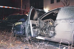 Dlaczego spłonął samochód Julii Pitery