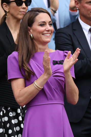 Księżna Walii pojawiła się na Wimbledonie. Kate powitana owacjami na stojąco