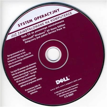 Piracki system operacyjny Microsoft dedykowany dla komputerów Dell, sprzedawany na aukcji internetowej. (fot. materiały Microsoft)