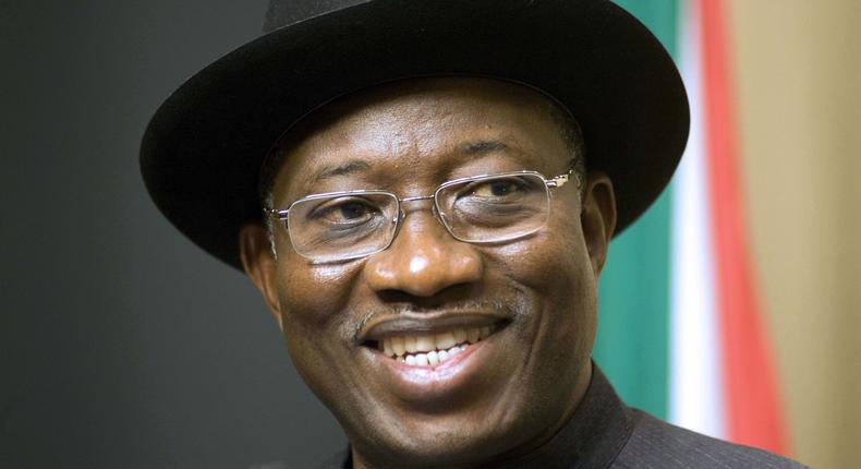 Former president Goodluck Jonathan
