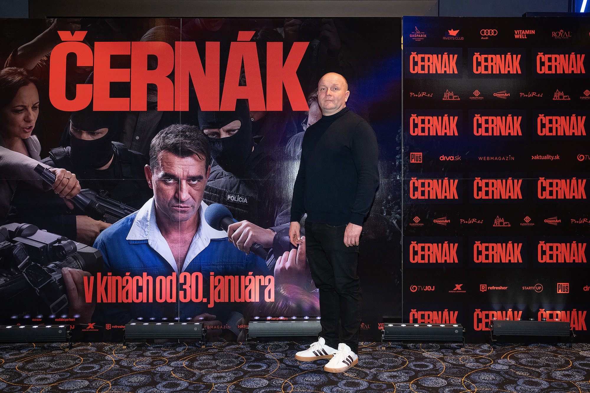 Premiéra filmu Černák: Gregor Hološka