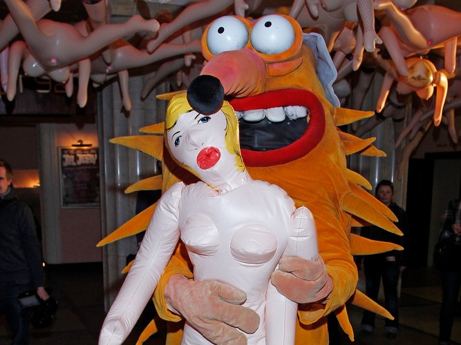 Na premierze wiele się działo...