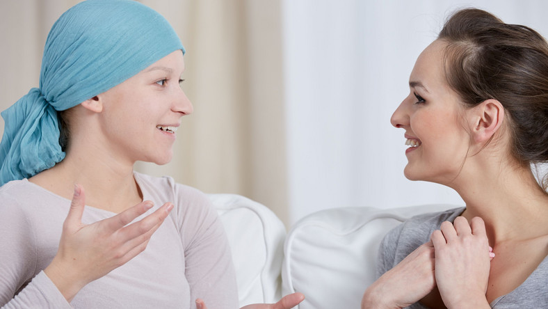 Rozmowa z kobietą chorą na raka