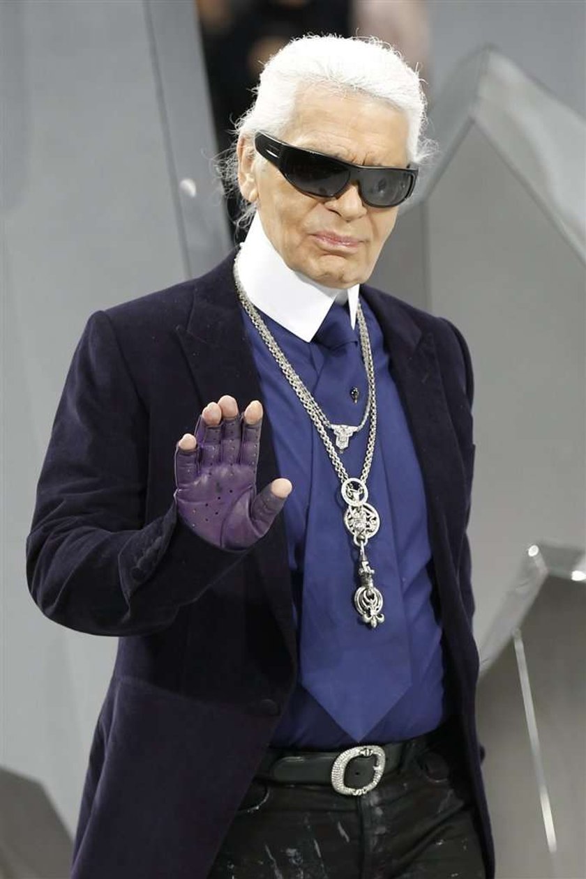 Karl Lagerfeld okładka i-D 2012