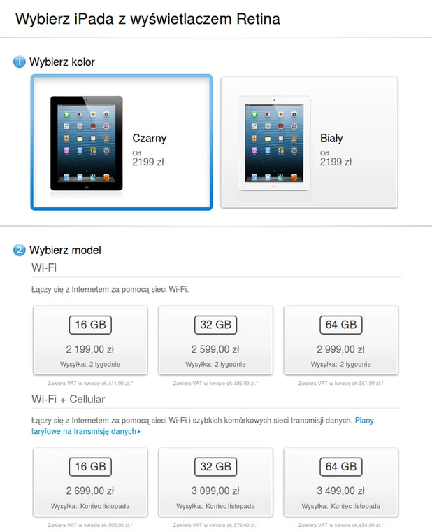 Ruszyła przedsprzedaż dwóch nowych iPadów