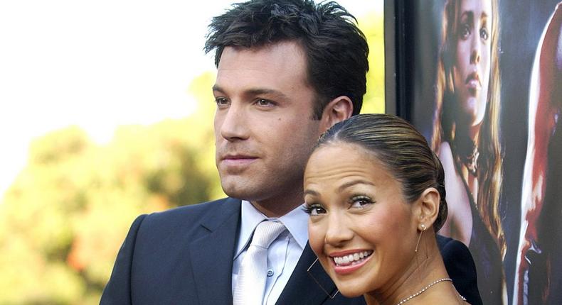 Jennifer Lopez nad Ben Affleck