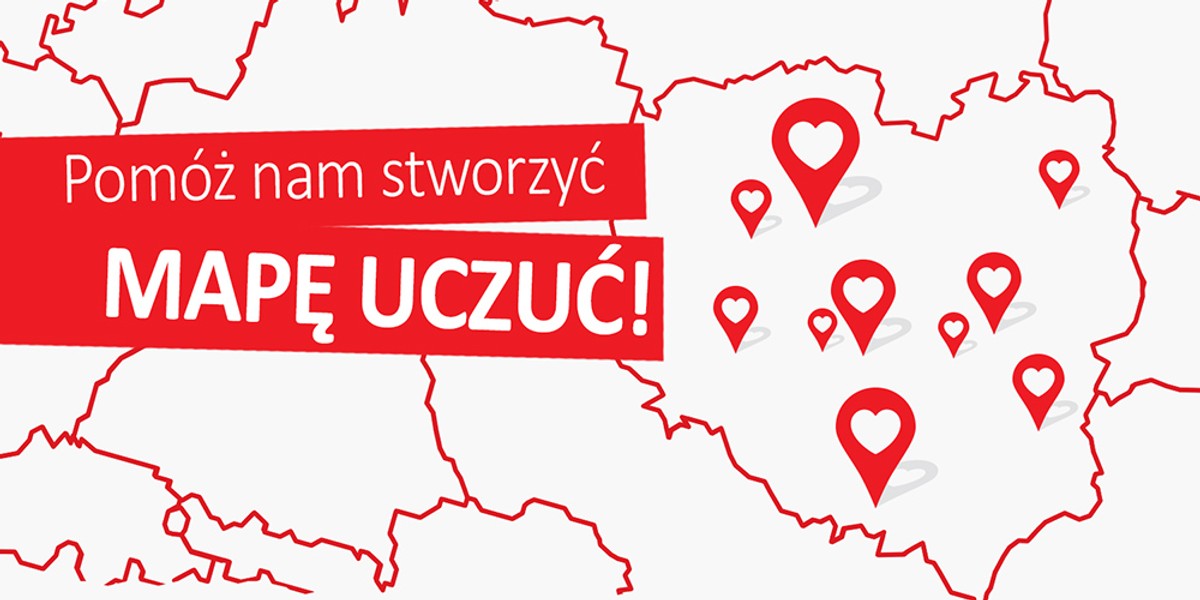 Ilustracja Mapa Uczuc