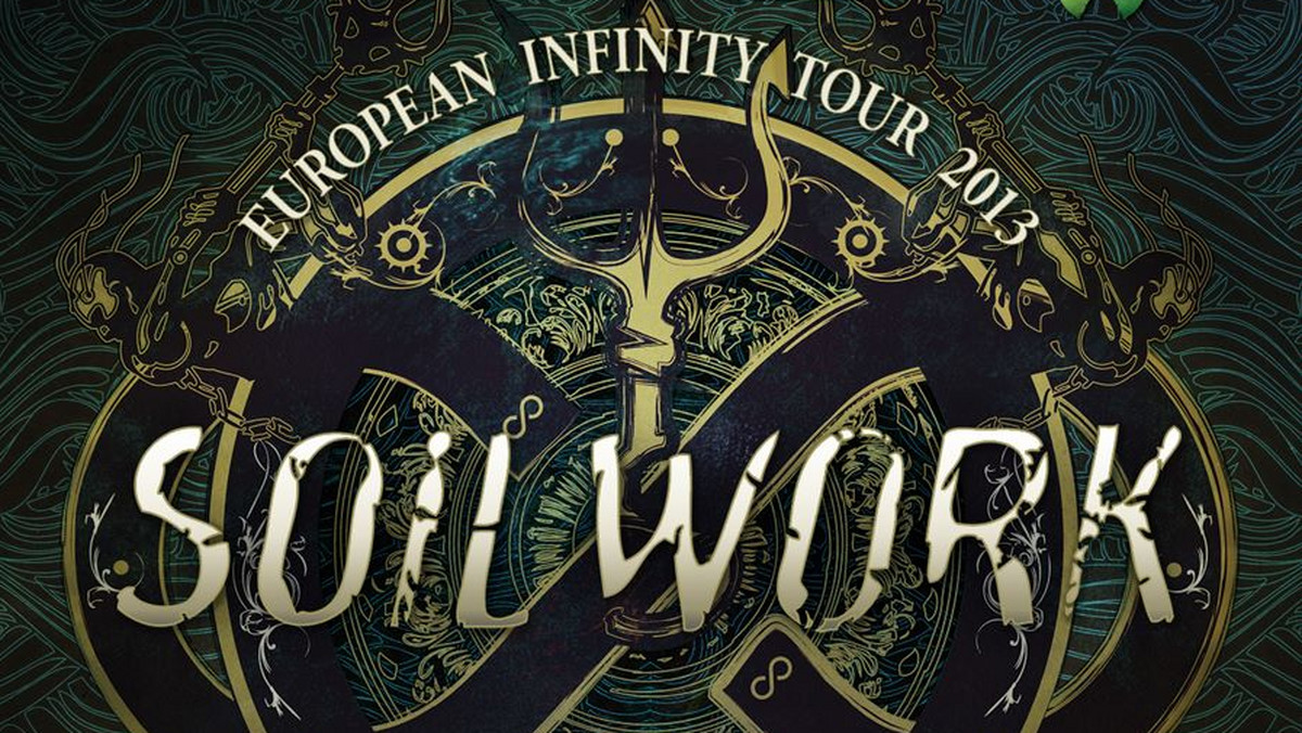 Grupa Soilwork wystąpi w Polsce w ramach jesiennej trasy The European Infinity Tour 2013! Giganci melodic death metalu wystąpią 25 listopada we wrocławskim klubie Alibi, a towarzyszyć im będą Norwedzy z Keep Of Kalessin i szwajcarski Sybreed!