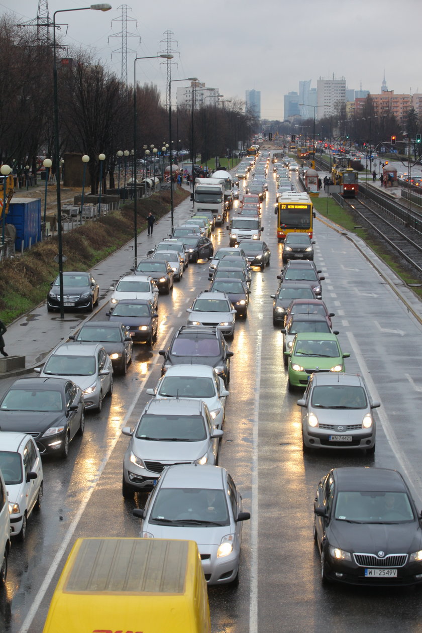 Służewiec został odcięty od świata!