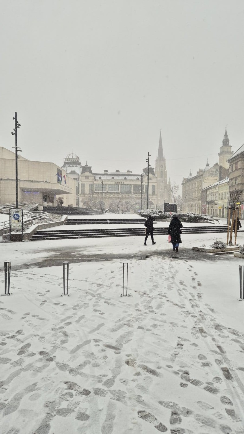 Sneg Novi Sad
