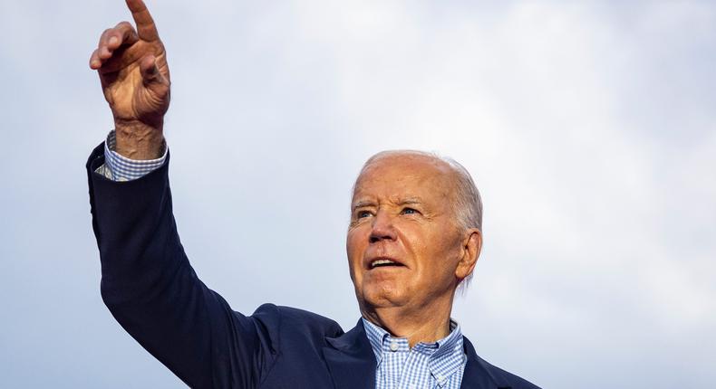 President Joe Biden will have to shore up his support among Democratic voters to remain competitive in the general election.Samuel Corum/Getty Images