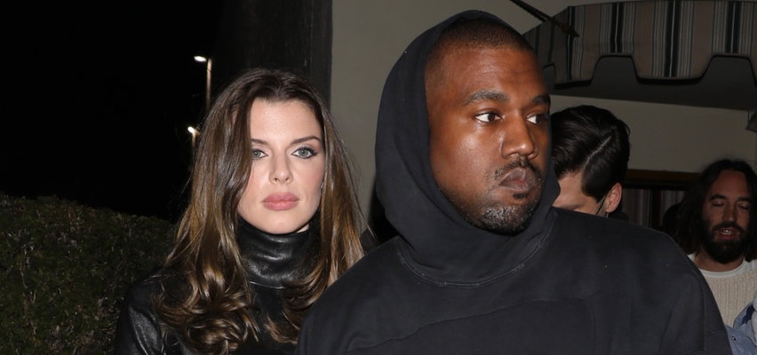 Kanye West i Julia Fox całują się na oczach paparazzi! Znalazł pocieszenie w ramionach pięknej aktorki