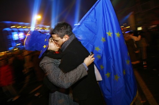 ROMANIA-EU-ENLARGE-2007-CELEBRATIONS