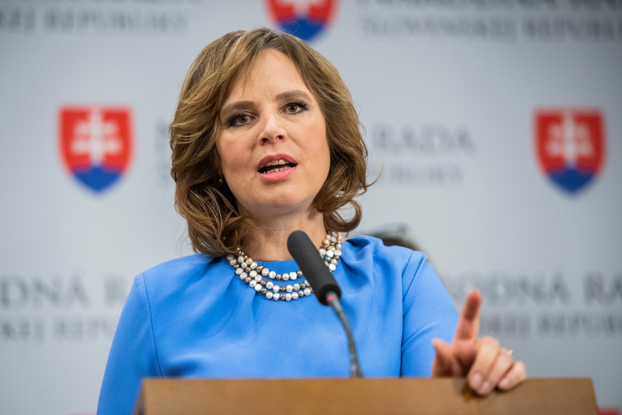 Exministerka investícií a predsedníčka strany Za ľudí Veronika Remišová.