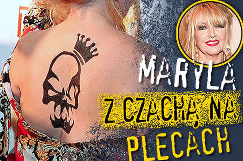 FILM. Maryla z czachą na plecach