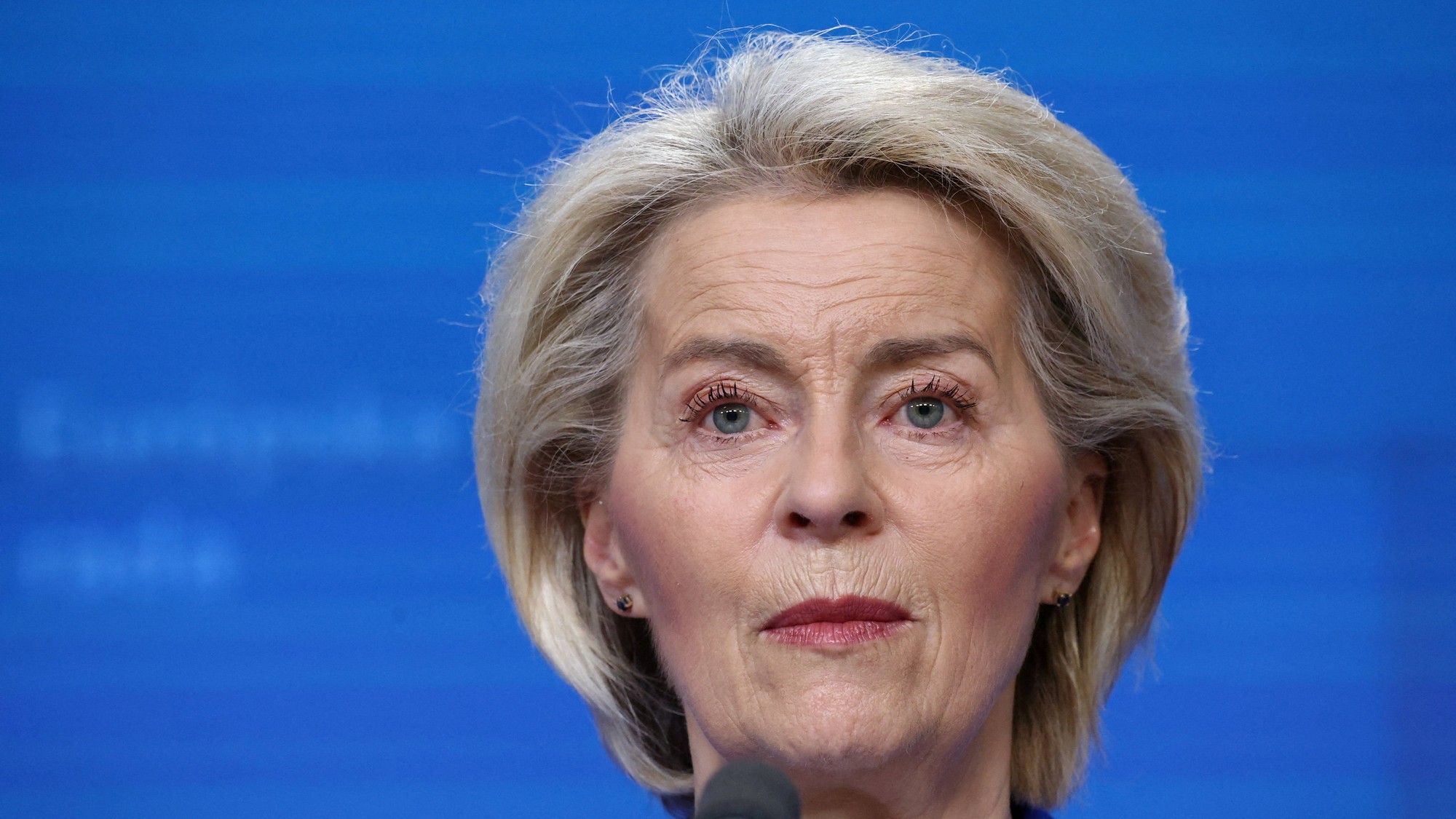 predsedníčka Európskej komisie Ursula von der Leyenová.