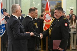 Prezydent Andrzej Duda wręczył nominacje generalskie – awanse dla oficerów Wojska Polskiego, straży pożarnej i policji