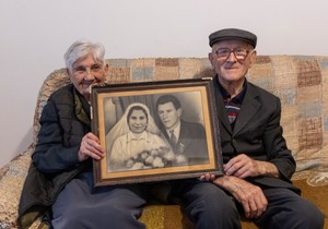 Nevena i Dragomir slave 70 godina braka