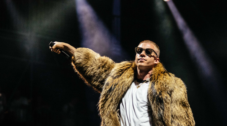 Macklemore megszerette a magyar együttest /Fotó: AFP