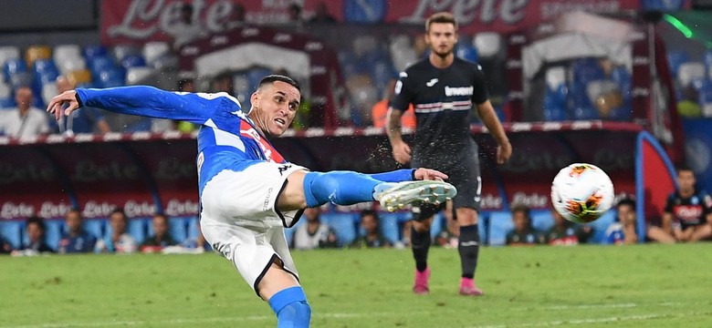 Liga włoska: Napoli lepsze od Sampdorii w meczu z trzema Polakami