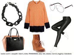 Czerń, skóra, ćwieki i czaszki - deszcz jesiennych trendów