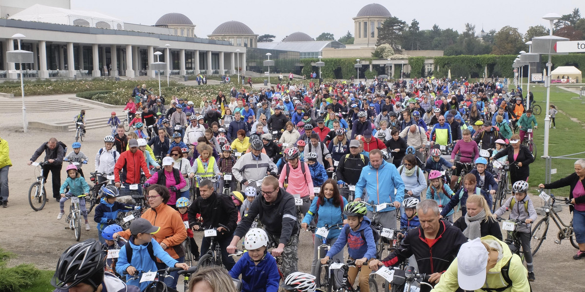 Rowerzyści rozpoczęli Wrocławskie Dni Promocji Zdrowia