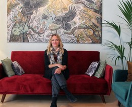 Künstlerin Ginny Litscher