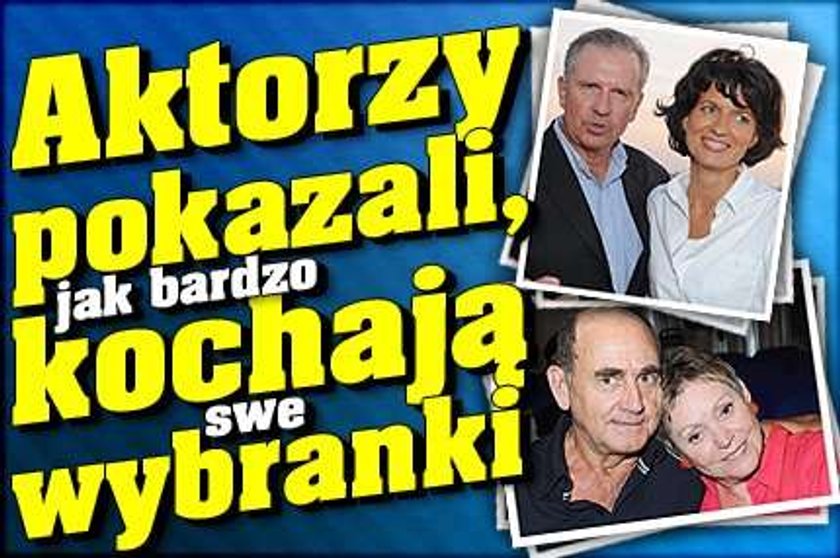 Aktorzy pokazali, jak bardzo kochają swe wybranki