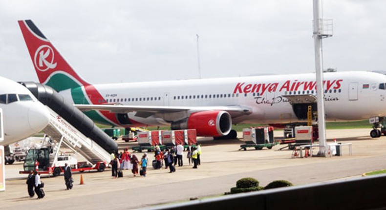 Kenya Airways plane