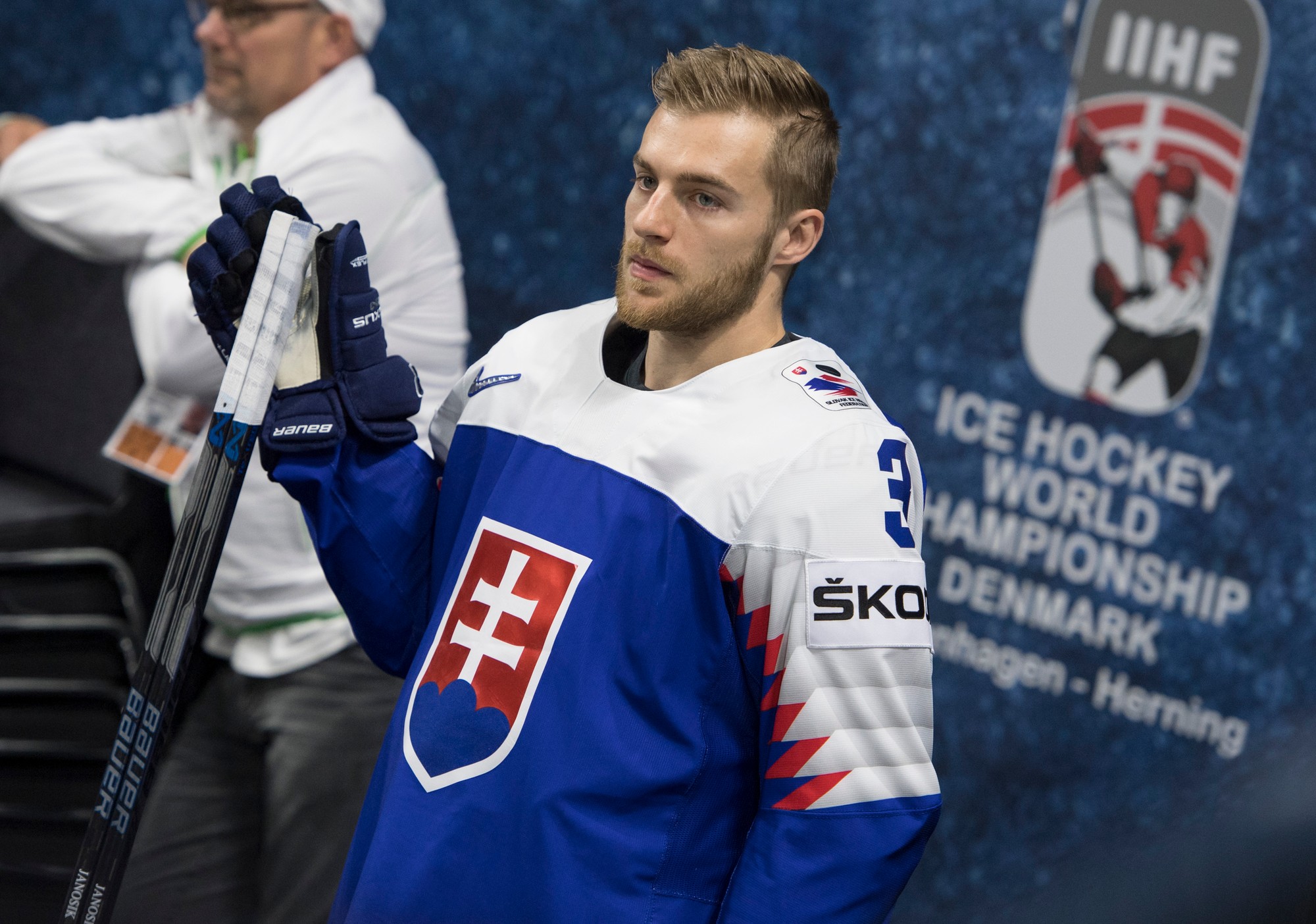 Slovenský hokejista Adam Jánošík.