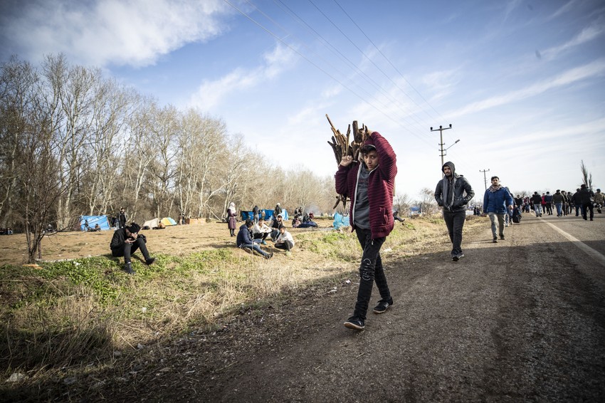 Migranti na grčko-turskoj granici