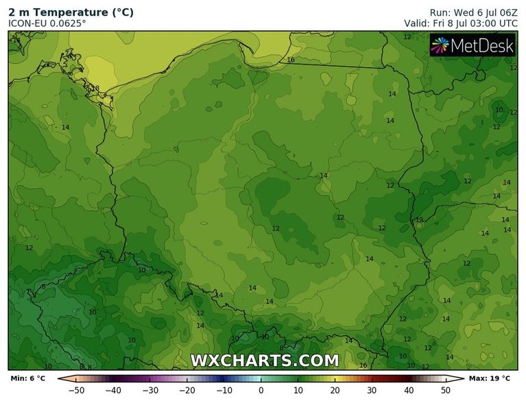 Poranek zapowiada się rześko