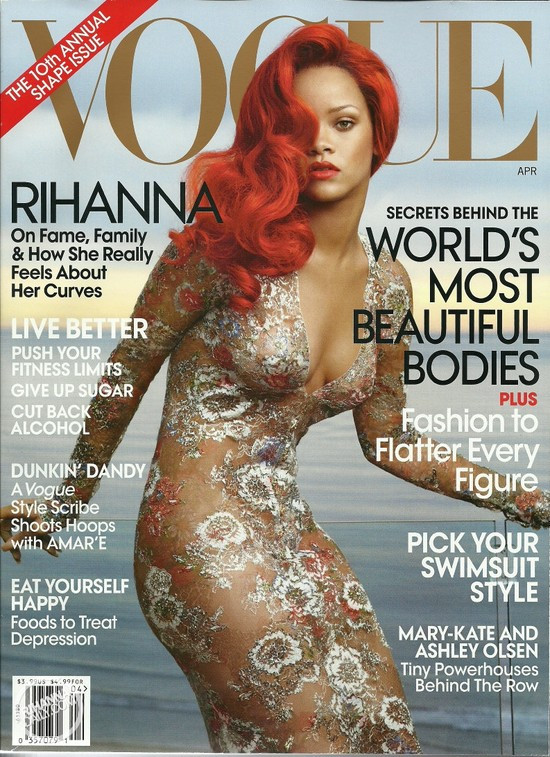 Rihanna - "Vogue" kwiecień 2011