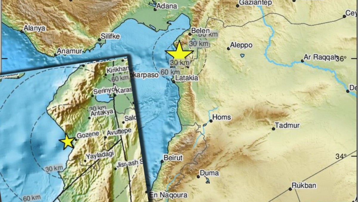 Trzęsienie ziemi o sile 6,3 stopnia nawiedziło pogranicze turecko-syryjskie dwa tygodnie po tym, jak kataklizm w tym regionie spowodował śmierć ponad 40 tys. osób — poinformowała amerykańska służba geologiczna, na którą powołuje się między innymi stacja Sky News.