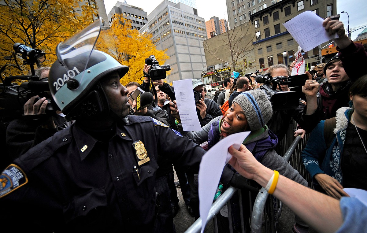Protesty na Wall Street 15 listopada 2011 r.