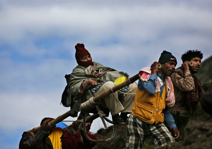 Pielgrzymka przez góry Kaszmiru