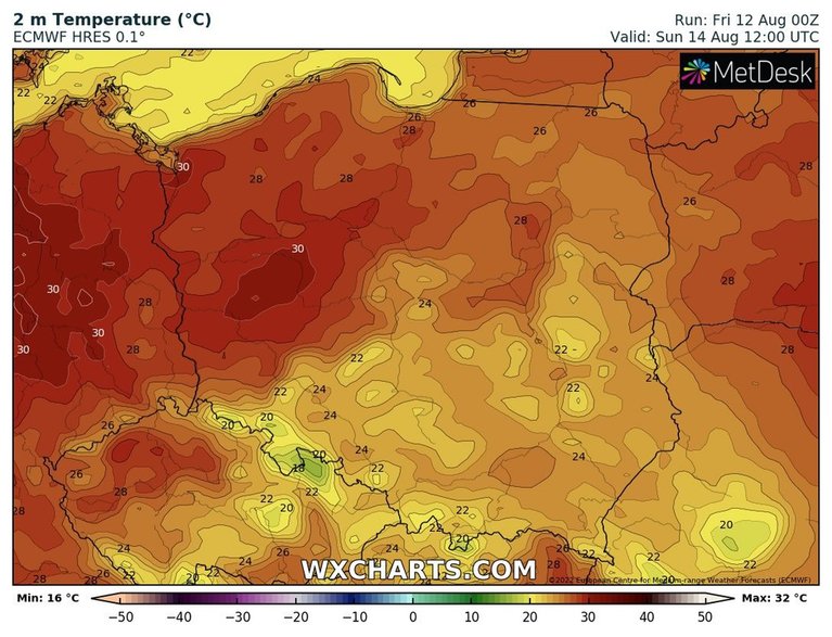 Temperatura pozostanie wysoka