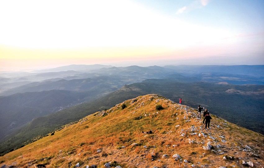 Pogled sa planine Rtanj
