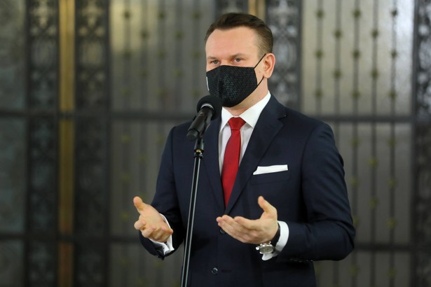 Europoseł PiS Dominik Tarczyński